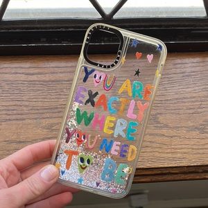 CASETIFY iPhone 11 case YOU ARE EXACTLY WHERE YOU NEED TO BE
